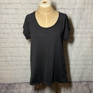 Champion black medium short sleeve athletic top